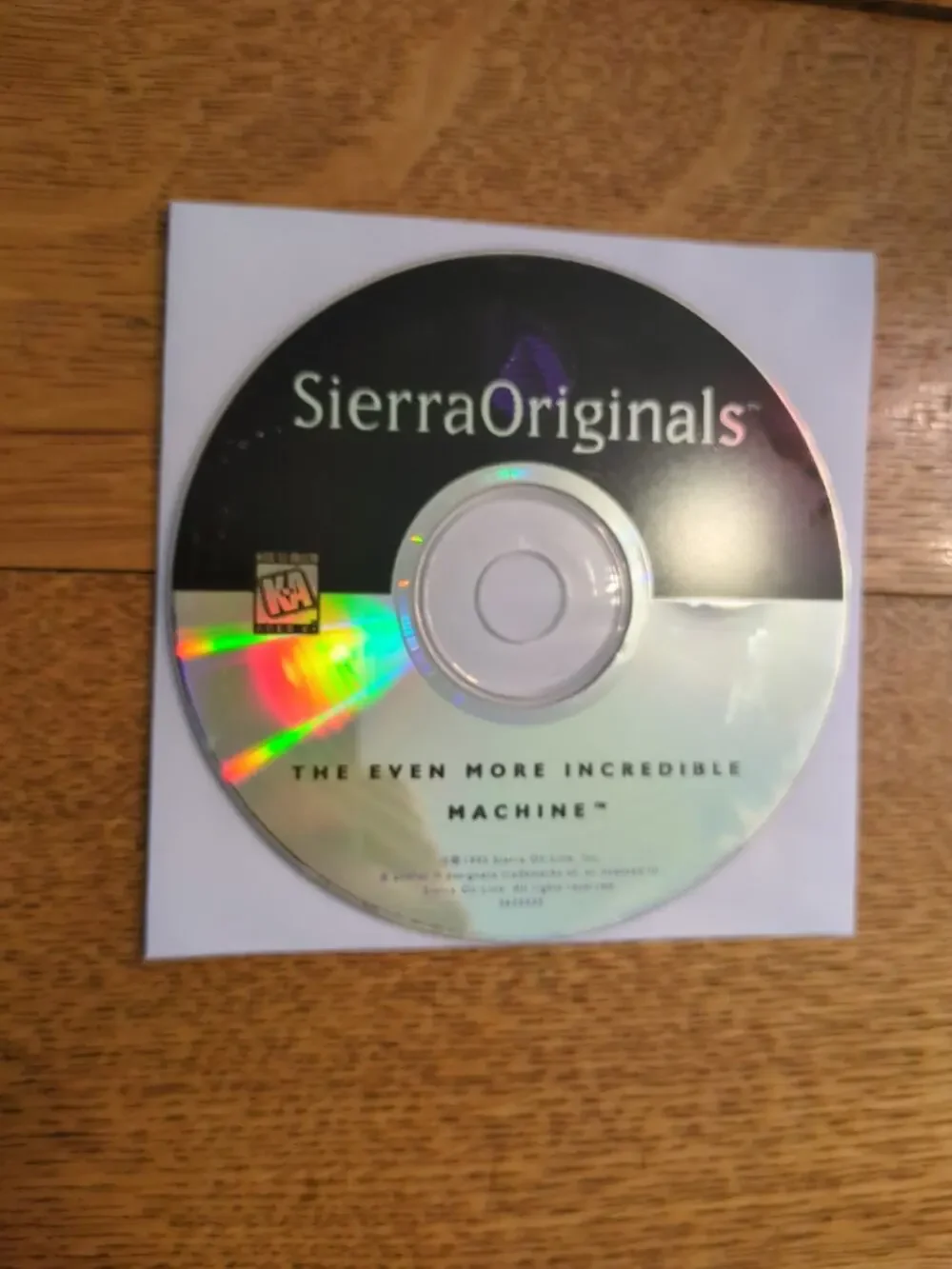 Sierra Originals The Even More Incredible Machine 1995 CD-ROM Disc Only
